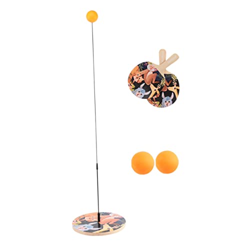 YARNOW 1 Juego Entrenador De Tenis De Mesa Junta Juguetes Juego De Pesca Magnético Juegos Jugar Accesorios De Cocina Divertido Dispositivo De Entrenamiento Deportivo Metal