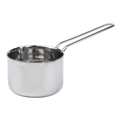 Imagen de ComfyHarbor Cacerola de acero inoxidable con tapa de cristal