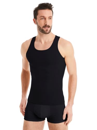 FINN Shapewear Herren Kompressionsshirt und Bauch-Weg Tanktop