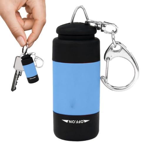 Linterna de bolsillo genérica | Linterna recargable | Pequeñas luces impermeables Llavero Flash Light para espacios reducidos, inspección, camping, al aire libre.