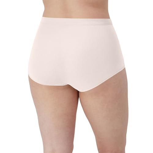 Bali womens Breathe Underwear, High-rise Briefs, Breathable Cotton Modal Lace Panties, 3-pack