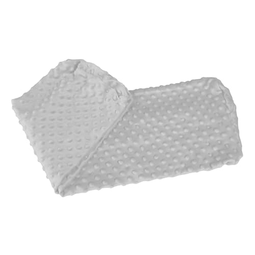 Totsy Baby Funda para protección de Bordes de Cama para cunas Infantiles 50 cm - Protección para armazón de Cama protección contra caídas somier barandilla de Cama Certificado Oeko-Tex Gris Claro
