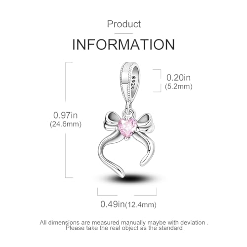 Parmuz 925 Sterling Silver Charm for Bracelets Dog Evil Eye Travel Love Mom Dangle Charms for European Bracelets Necklace Pendant Beads Jewelry Gift for Woman4