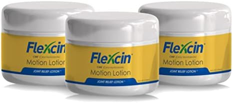 Flexcin with CM8 Motion Lotion 3 Pack 4 oz jar