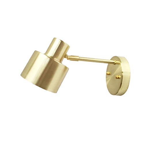 Preisvergleich Produktbild Amter Kupferspiegel-Scheinwerfer, Nordische, Minimalistische Kupferwand Lampe Schlafzimmer Nachtcafé-Badezimmer Dekorative Wandlampe,Brass