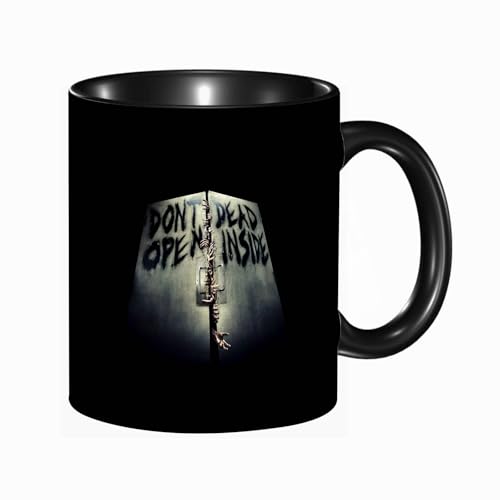 HRRASFAZF Tasse à Café | Tasse Céramique Fine | Cadeau Original | 330ml | Mug avec Anse | Cadeau Original pour Homme et Femme | Mains terribles de zombies The Walking...