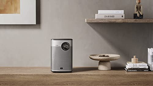Image of XGIMI Halo Plus 1080p FHD and LED-Powered Hyper-Focused 900 ANSI lumens Smart Portable Projector; Built in Android TV 10.0 and Harmon Kardon Speakers