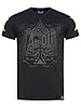 Tapout Men's Ace of Spades T-Shirt, Black/Grey/White, S #1