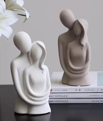 Esculturas de pareja para decoración moderna miniatura 4