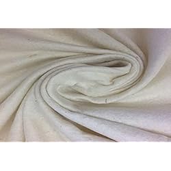 Colchas Enguatadas Kt KILOtela - Guata, Patchwork, Acolchar, Quilts, Colchas, Bolsos, Prendas Ropa, Algodón, 100 cm Largo x 280 cm Ancho, Color Natural - 1 Metro