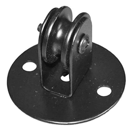 iplusmile Poulie de Fixation pour Luminaire Suspendu, Accessoire de Levage Plafond, Rouleau Coulissant en Acier Suspendre de Lampe, Système de Poulies...