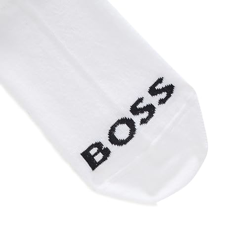 BOSS Mens 3-pack Logo Design Solid Color Ankle Socks2