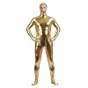 SK Studio Volwassenen Mannen en kinderen Spandex Lycra Unitard full-body pak lange mouwen elastische Zentai open bodysuit kostuum