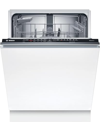 Bosch Lavavajillas Integrable, 13 servicios, Silencioso, InfoLight, Home Connect, Blanco, SMV2HAX00E