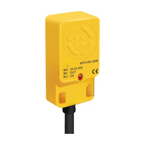 Détecteur de proximité inductif carré NPN 24V pour contrôle de position métal