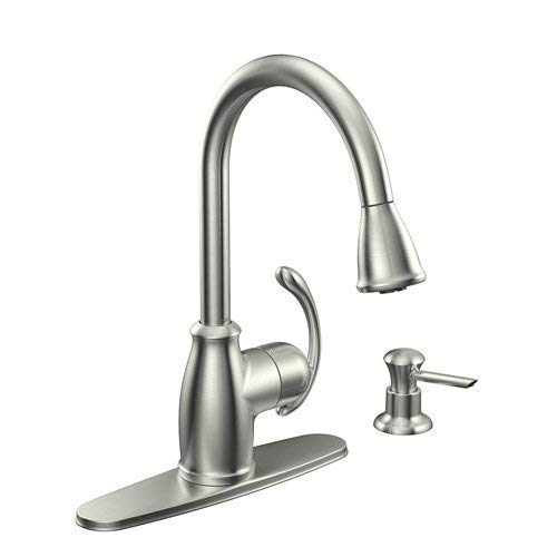 Moen CA87055SRS Single Handle Kitch sold for $30 at auction (list price $594)