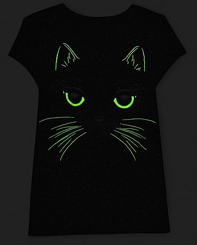 Image of The Children's Place Girls' Short Sleeve Halloween Graphic T shirt