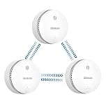 Smoke Alarms for Home Pre-connected,10 Years Battery Life,Interlinked Smoke Alarms, Fire Alarms for Home Scotland Interlinked,Smoke Detector,Compliant with EN14604, CE Certified