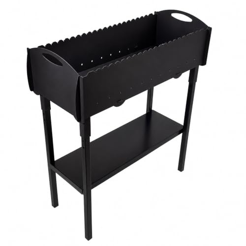 Gartengrill | Schaschlikgrill für 21 Spieße...