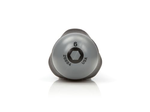 Image of TEKTON 6 mm High-Torque Black Oxide Blade Nut Driver | 26884 | Made in USA