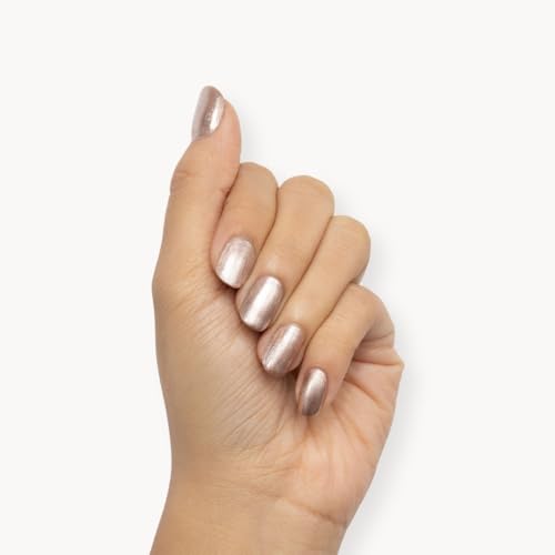 Image of HYUE Chrome Glazed Nail Paint - 9 shades | Mercury Retro | 8 ml | Dual-toned | Long-lasting Shine | Color-Shifting Pigments | One Stroke Coverage | Gel Finish | Salon-like Nails | No UV Damage
