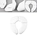 Menolana Folding Travel Toilet Seat Pads Space Saving Soft Easily Removed Portable for Kids Boy and Girl Children Indoor Home