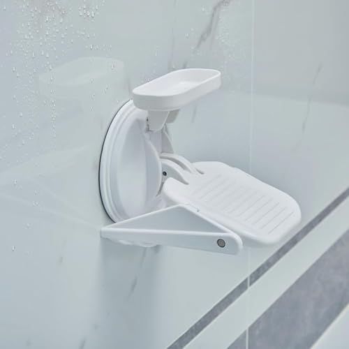 Apoyo para afeitarse las piernas en la ducha sin romper azulejos 5