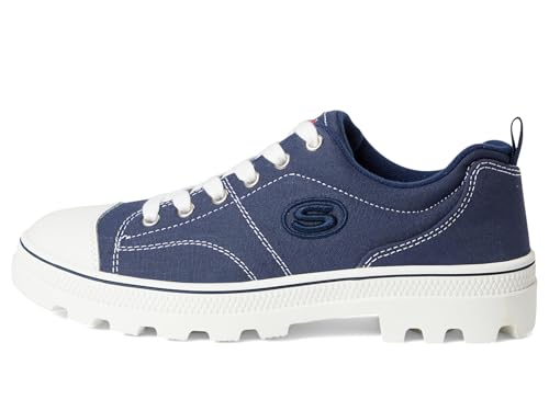 Skechers womens Roadies-true Roots Sneaker, Navy, 7 US