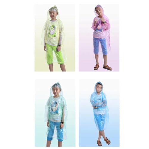 Capa de Chuva Infantil com Capuz Impermeável Reutilizável Criança Linha Premium M5 Armarinhos (BR, A