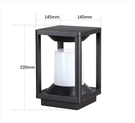 LiChA Garden Fence lamp Park Roadside Lawn lamp Modern led Outdoor Column Wall Head lamp LiChA photo 3