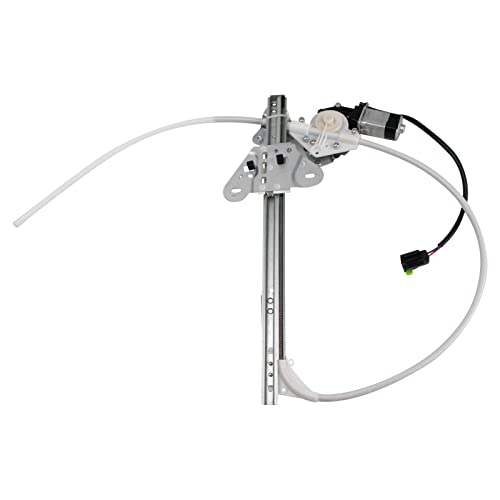 Image of TRQ Front Left Power Window Regulator & Motor Assembly Drivers Side Compatible with 1997-2001 Jeep Cherokee