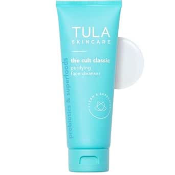 TULA Skin Care Cult Classic Purifying Face Cleanser - Gentle and Effective Face Wash, Makeup Remo...