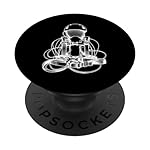 Line Art Canyoneer Barranquismo Barranquismo Canyo...: Este colorido diseño de Pop Art Rock Canyoneer es perfecto para cualquier barranquismo que ama el barranquismo y el barranquismo. PopGrip con top intercambiable; cambia tu PopTop por otro diseño o remuévelo completamente para las capacidades de carga...