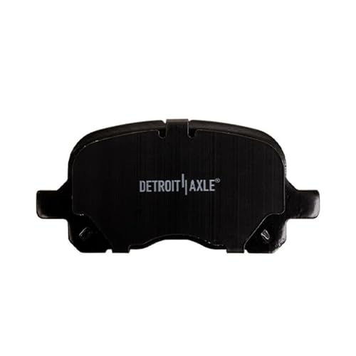 Image of Detroit Axle - Front Brake Pads for 1998-2002 Toyota Corolla Chevy Prizm Ceramic Brake Pads w /Hardware 1999 2000 2001 Replacement