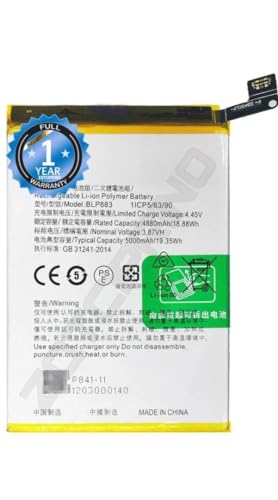 Image of Original BLP883 Battery for Oppo 8S 5G Battery with 1 Year warrenty*** (N67)