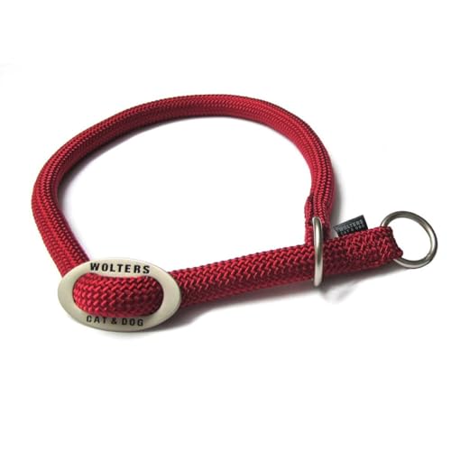 WOLTERS Schlupfhalsband K2, Größe:30 cm x 9 mm, Farbe:rot