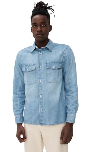 Madewell Men's Denim Station Shirt in Jules Kaihara