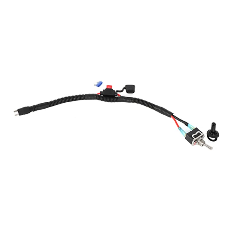 Porte-fusible auto avec fil pour installer une glacière de camping-car 15A