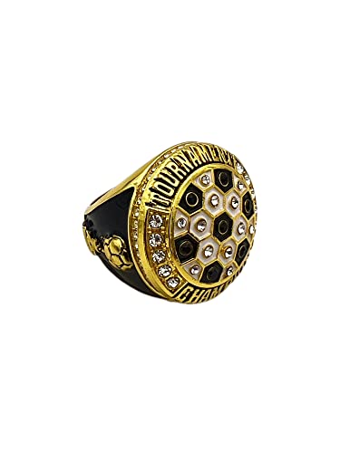 Discount Sports Rings SOCCER CHAMPION RING — GOLD Championship Ring, Player/Tournament Rings 18-4