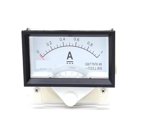 Ampèremètre 85C17 avec cadran analogique haute visibilité de 70x40mm