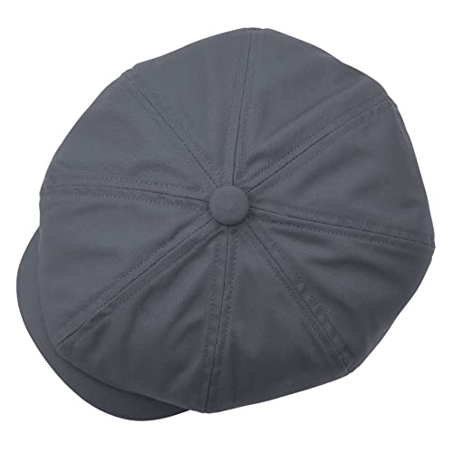 BOTVELA Men's Newsboy Flat Cap 100% Cotton Gatsby Ivy Golf Cabbie Hat