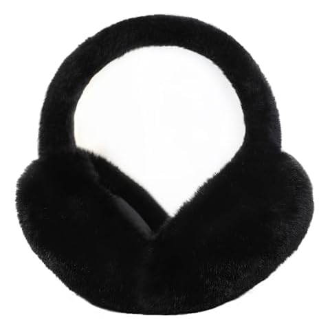 FIHDIOPO Women's Winter Plush Ear Muffs Cover