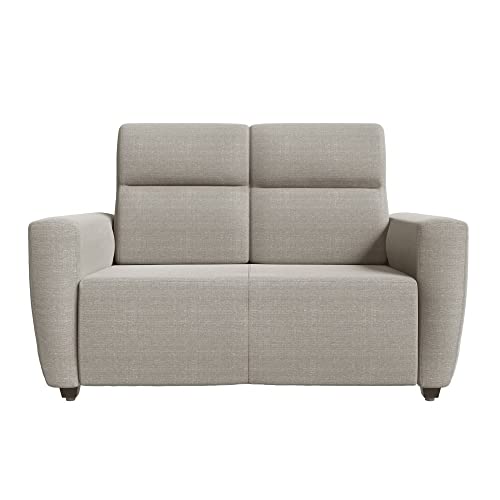 Image of Wakefit Sofa Set | 3 Year Warranty | Sofa 6 Seater, 6 Seater Sofa for Living Room, Wooden Sofa Set, Sofa Set 3+2+1 Seater - Belize(Omega : Pearl)