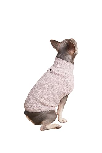 Barefoot Dreams pull chien rose moyen