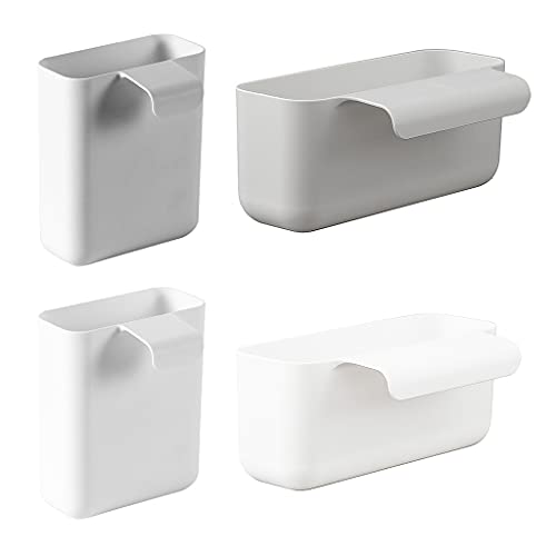 Canasta colador para desagüe de fregadero blanca miniatura 3