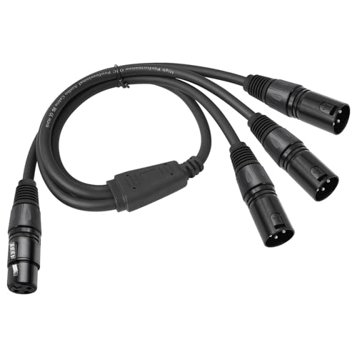 Répartiteur XLR pour multiplier un signal micro vers trois entrées de console