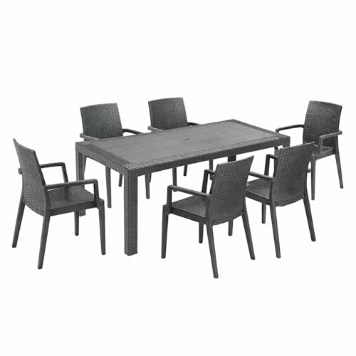 set da giardino, set da pranzo