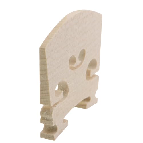 Caishun 5PCS 4/4 Full Size Violin Maple Wood Bridge Set Violin Components Musical Instruments Accessories Orchestral Strings Parts