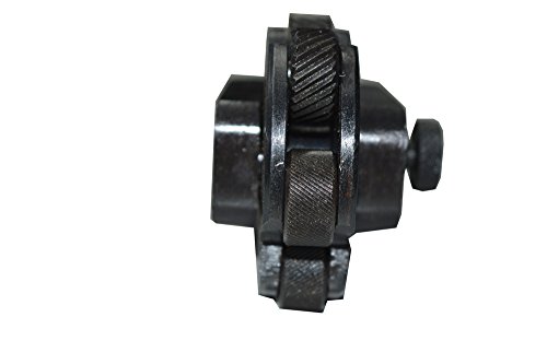 Outil de moletage à tête rotative de 14 cm pour usiner sans vibrations