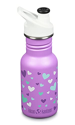 Klean Kanteen Classic Narrow Deckel Orchid Hearts 355 ml